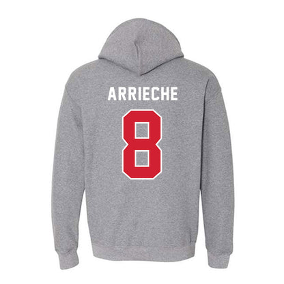 NWOSU - NCAA Baseball : Isaac Arrieche - Classic Shersey Hooded Sweatshirt-1