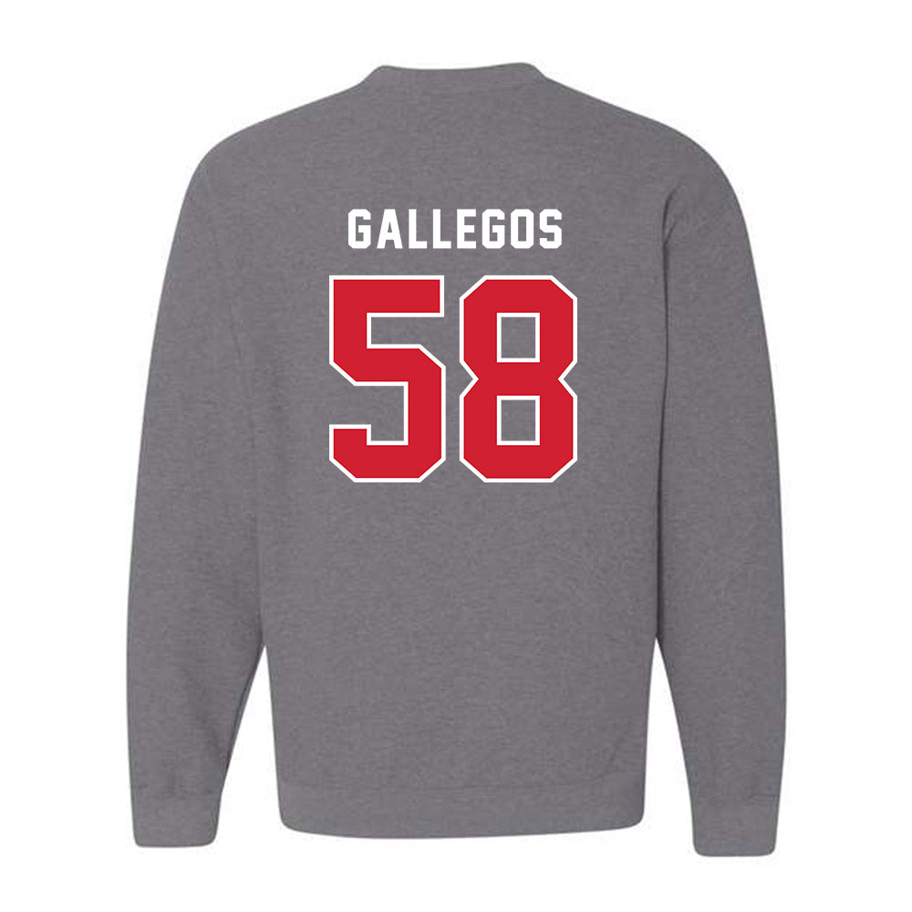 NWOSU - NCAA Football : Ivan Gallegos - Classic Shersey Crewneck Sweatshirt-1