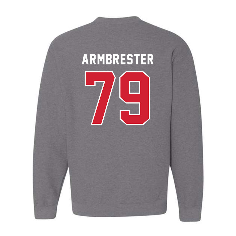 NWOSU - NCAA Men's Basketball : Robbie Armbrester - Classic Shersey Crewneck Sweatshirt-1