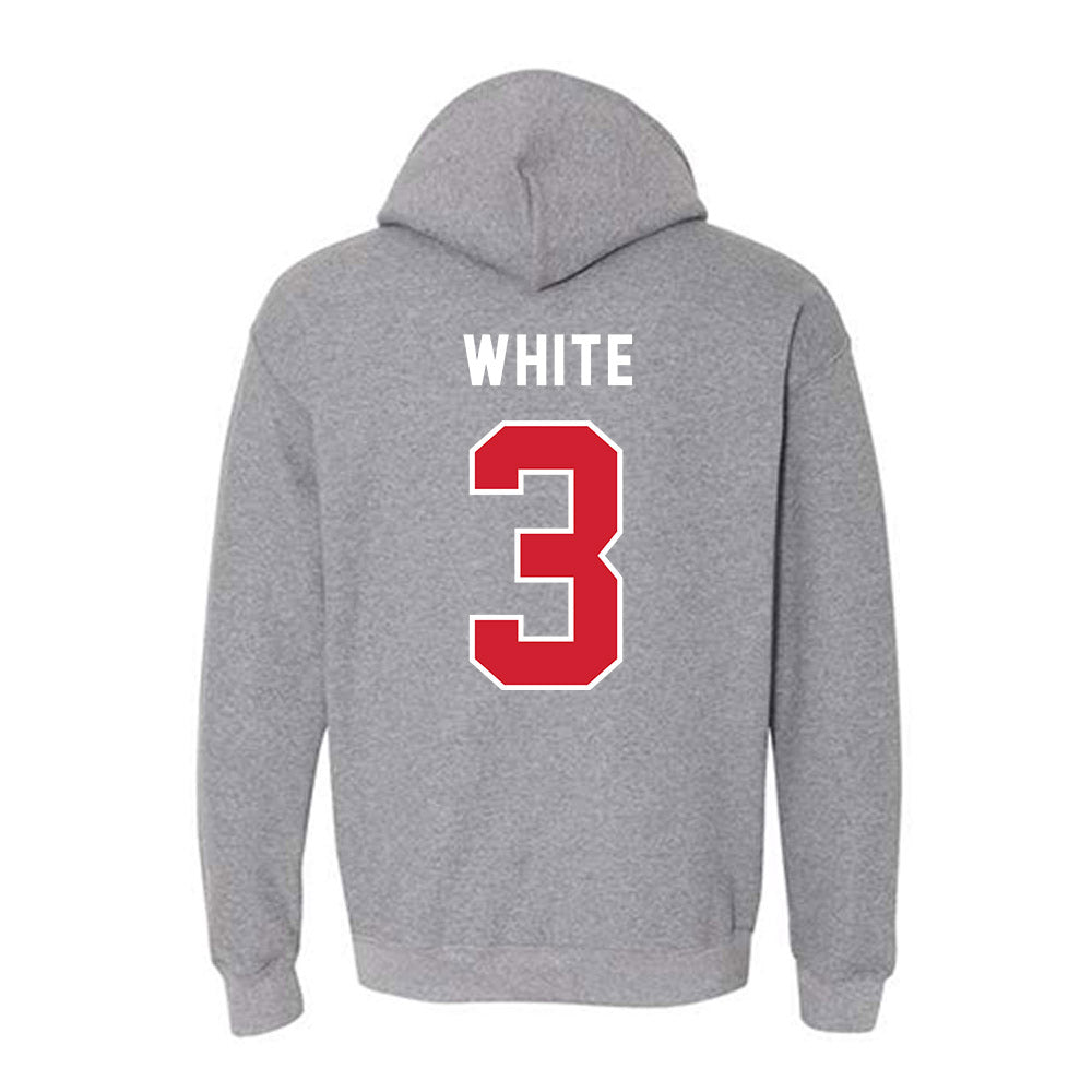 NWOSU - NCAA Women's Volleyball : Mikayla White - Classic Shersey Hooded Sweatshirt-1