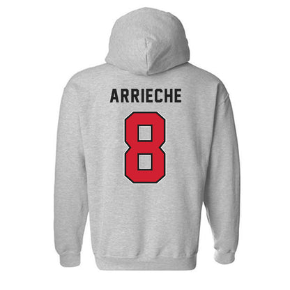 NWOSU - NCAA Baseball : Isaac Arrieche - Classic Shersey Hooded Sweatshirt-1