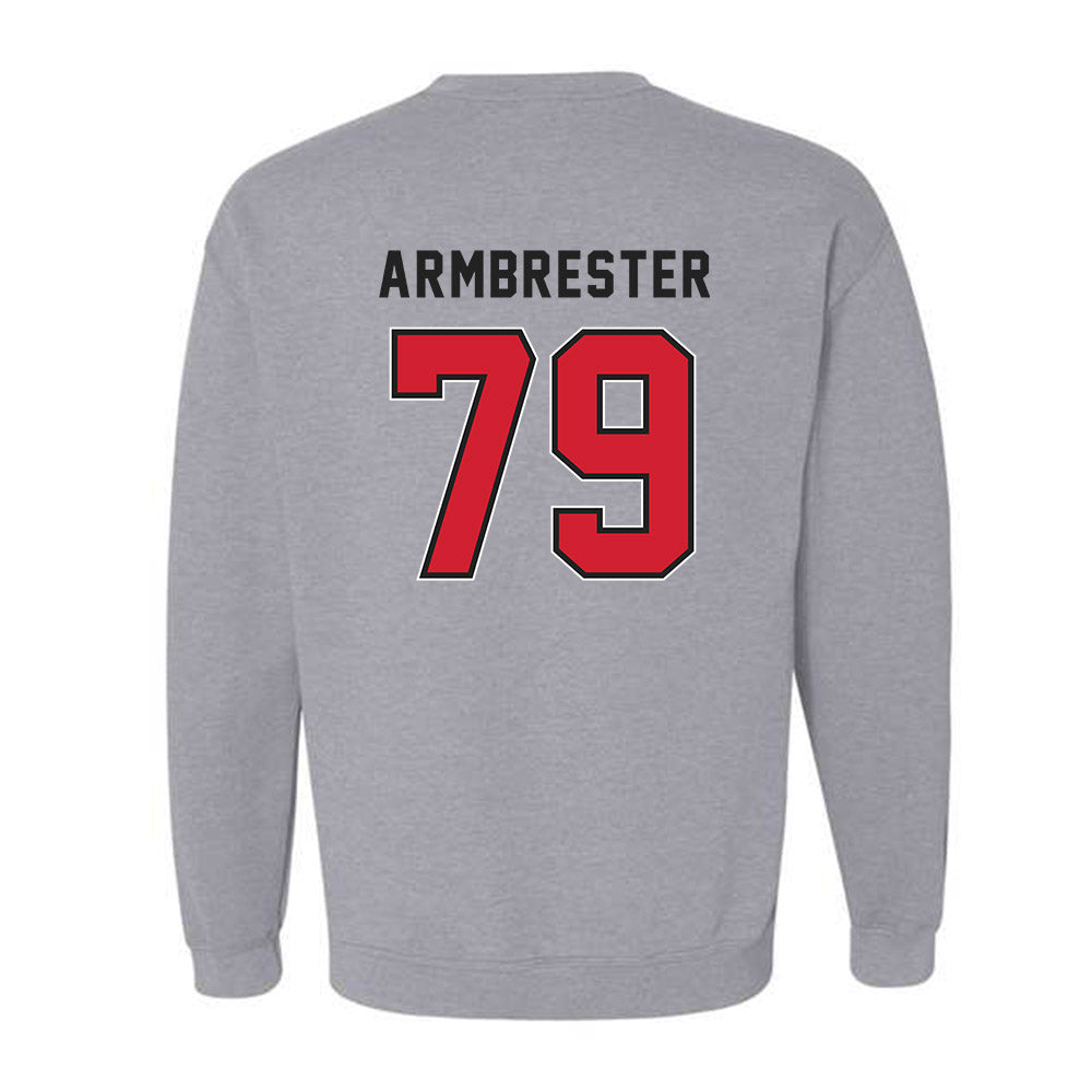 NWOSU - NCAA Men's Basketball : Robbie Armbrester - Classic Shersey Crewneck Sweatshirt-1