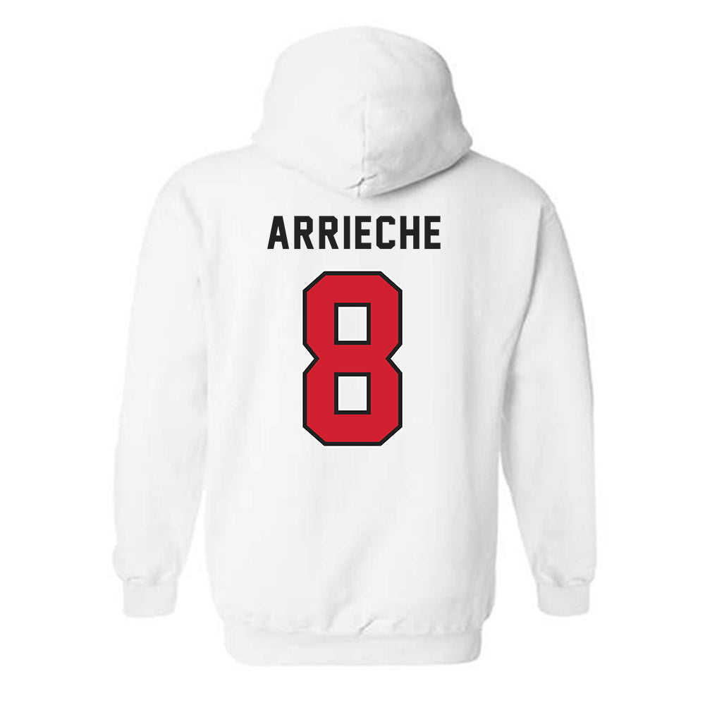 NWOSU - NCAA Baseball : Isaac Arrieche - Classic Shersey Hooded Sweatshirt-1
