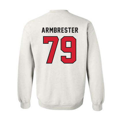 NWOSU - NCAA Men's Basketball : Robbie Armbrester - Classic Shersey Crewneck Sweatshirt-1