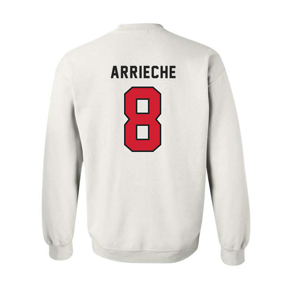 NWOSU - NCAA Baseball : Isaac Arrieche - Classic Shersey Crewneck Sweatshirt-1