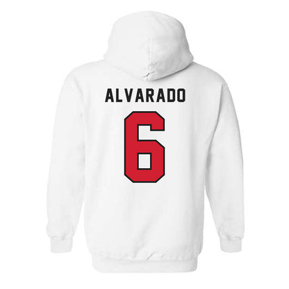 NWOSU - NCAA Women's Soccer : Jazelle Alvarado - Classic Shersey Hooded Sweatshirt-1