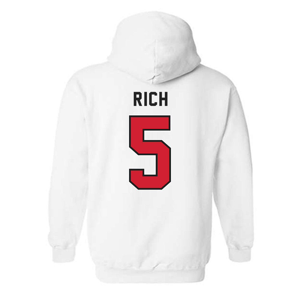 NWOSU - NCAA Women's Basketball : Mattie Rich - Classic Shersey Hooded Sweatshirt-1