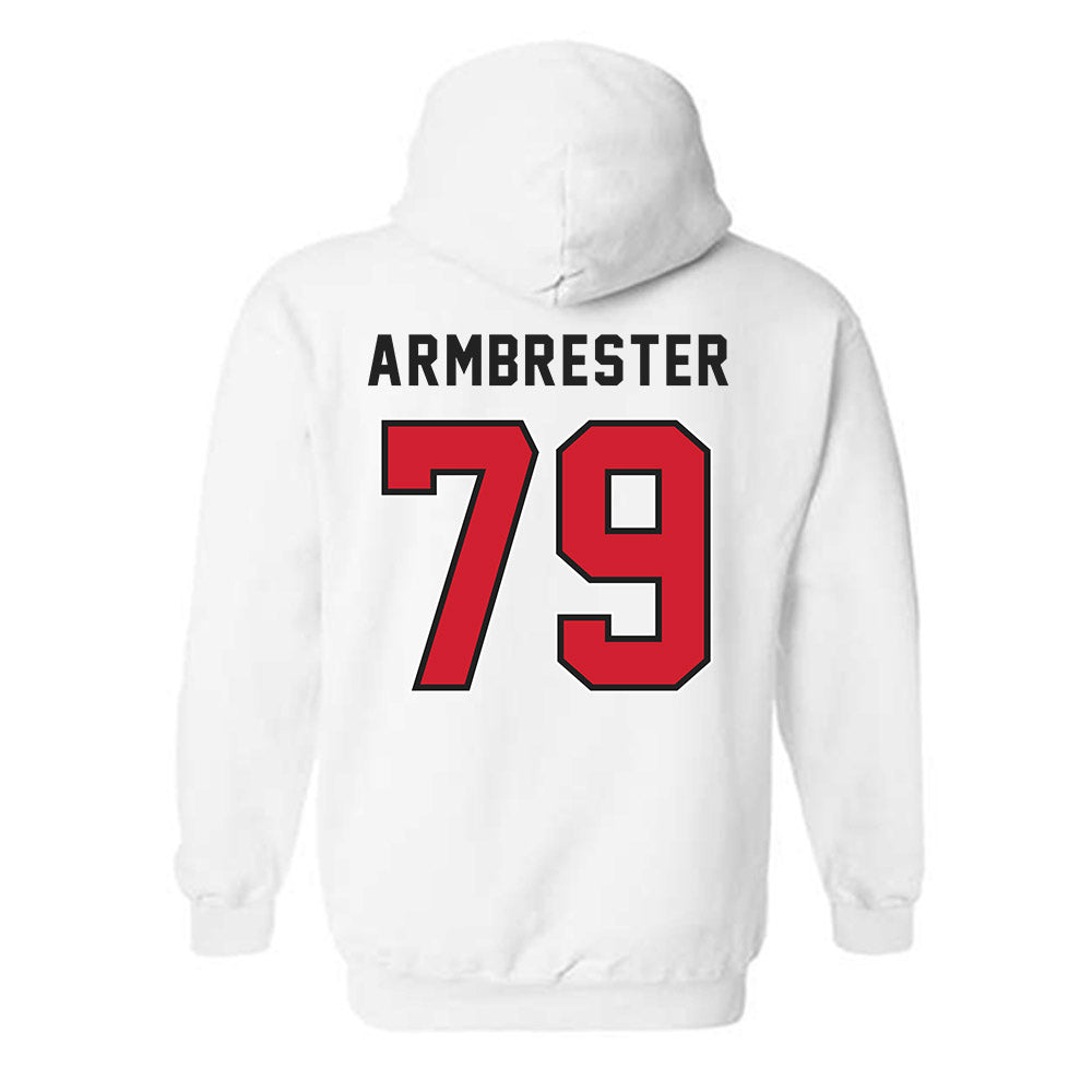 NWOSU - NCAA Men's Basketball : Robbie Armbrester - Classic Shersey Hooded Sweatshirt-1