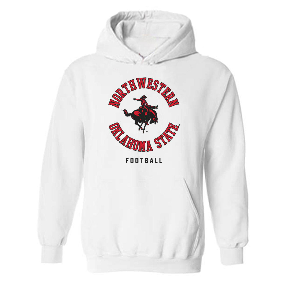 NWOSU - NCAA Football : Jemelh Chambers - Classic Shersey Hooded Sweatshirt-0
