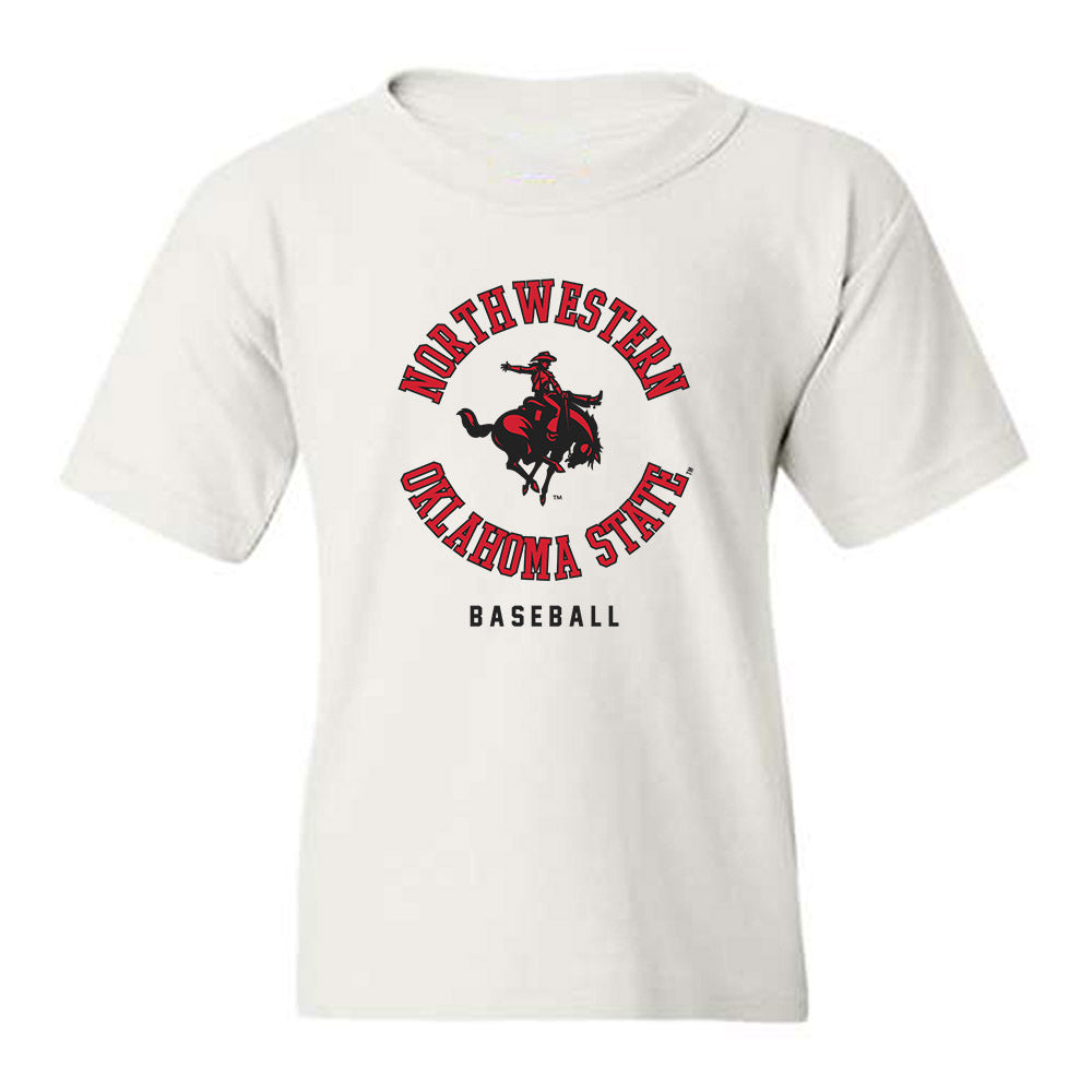 NWOSU - NCAA Baseball : Isaac Arrieche - Classic Shersey Youth T-Shirt-0