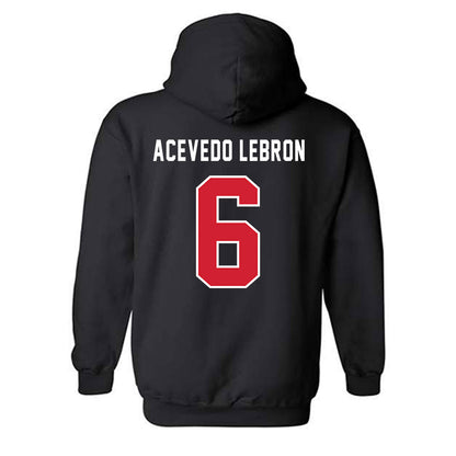 NWOSU - NCAA Women's Volleyball : Jesselix Acevedo Lebron - Hooded Sweatshirt-1