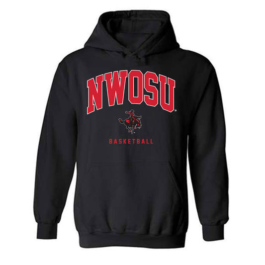 NWOSU - NCAA Men's Basketball : Jackson Feely - Hooded Sweatshirt-0