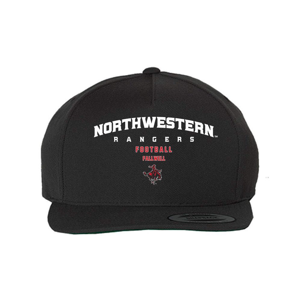 NWOSU - NCAA Football : Luke Fallwell - Snapback Hat-0