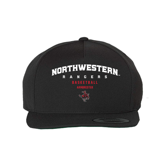 NWOSU - NCAA Men's Basketball : Robbie Armbrester - Snapback Hat-0