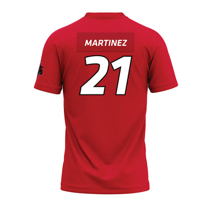 NWOSU - NCAA Football : Eli Martinez - Red Premium Football Jersey-1