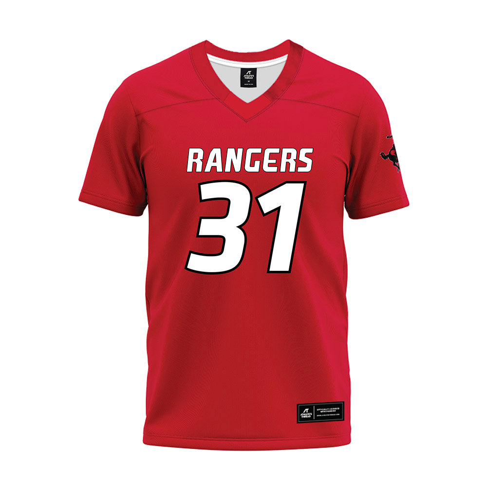 NWOSU - NCAA Football : Lantz Mathers - Red Premium Football Jersey-0