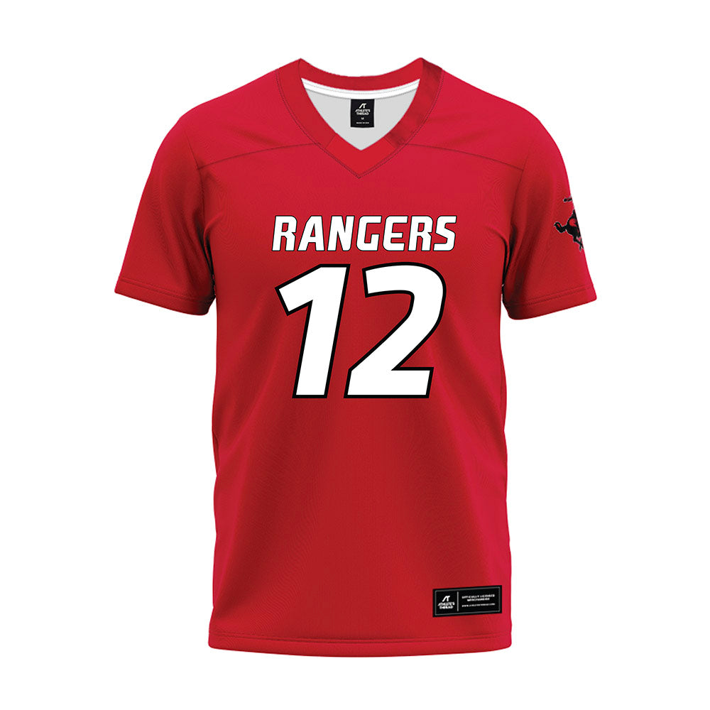 NWOSU - NCAA Football : Dashaun Brown - Red Premium Football Jersey-0