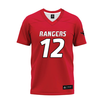 NWOSU - NCAA Football : Dashaun Brown - Red Premium Football Jersey-0