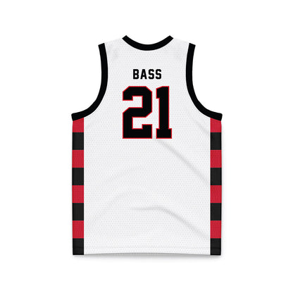 NWOSU - NCAA Women's Basketball : Kira Bass - White Basketball Jersey-1