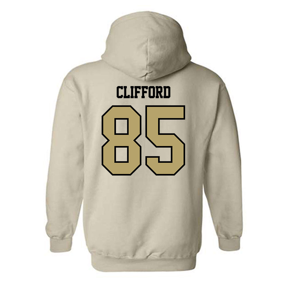 Lindenwood - NCAA Football : Jack Clifford - Classic Shersey Hooded Sweatshirt-1