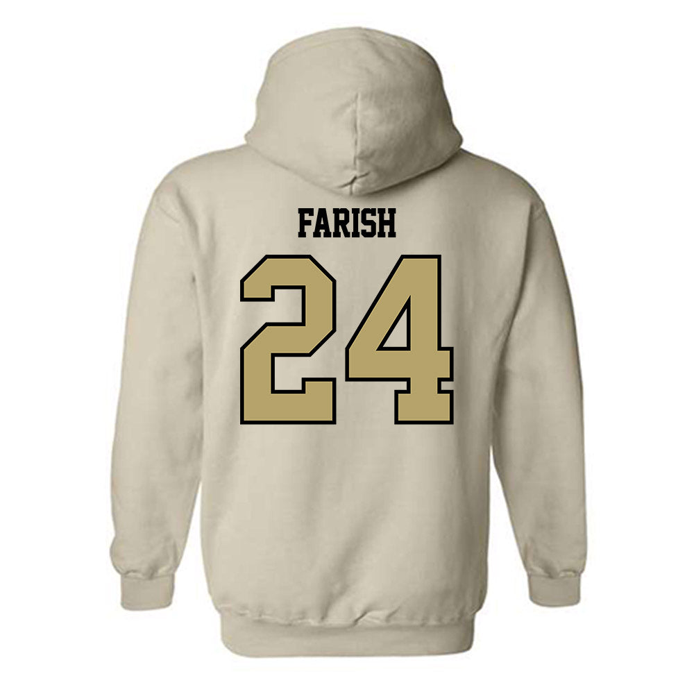 Lindenwood - NCAA Beach Volleyball : Dixie Farish - Classic Shersey Hooded Sweatshirt-1