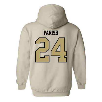 Lindenwood - NCAA Beach Volleyball : Dixie Farish - Classic Shersey Hooded Sweatshirt-1