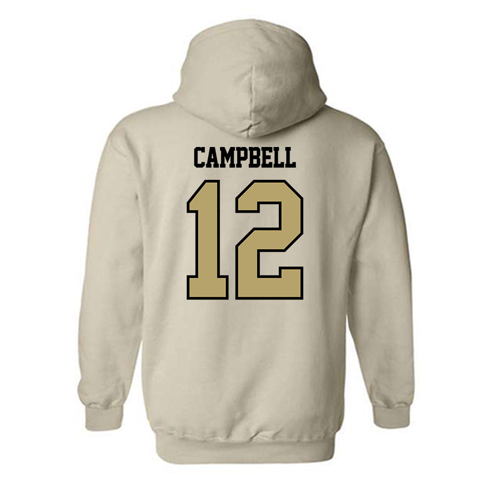 Lindenwood - NCAA Men's Basketball : William Campbell - Classic Shersey Hooded Sweatshirt-1
