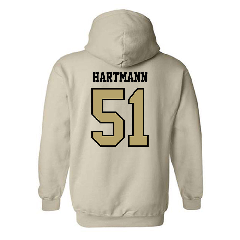 Lindenwood - NCAA Football : Brogan Hartmann - Classic Shersey Hooded Sweatshirt-1
