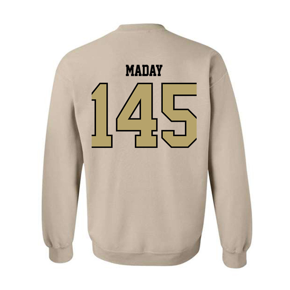 Lindenwood - NCAA Wrestling : Alex Maday - Classic Shersey Crewneck Sweatshirt-1
