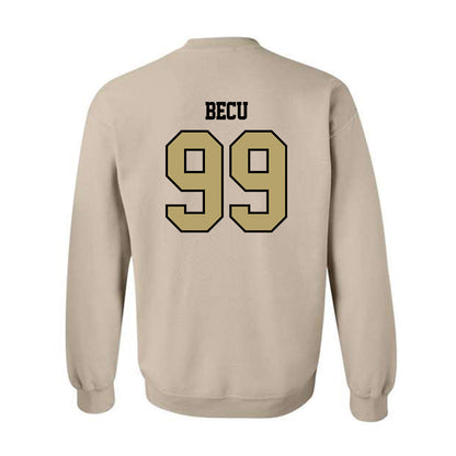 Lindenwood - NCAA Football : Eddie Becu - Classic Shersey Crewneck Sweatshirt-1