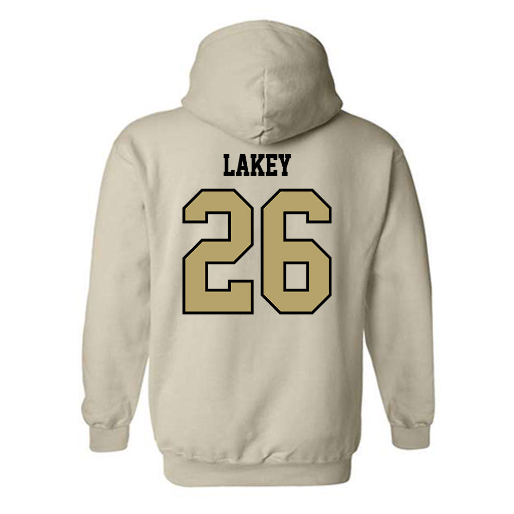 Lindenwood - NCAA Football : River Lakey - Classic Shersey Hooded Sweatshirt-1
