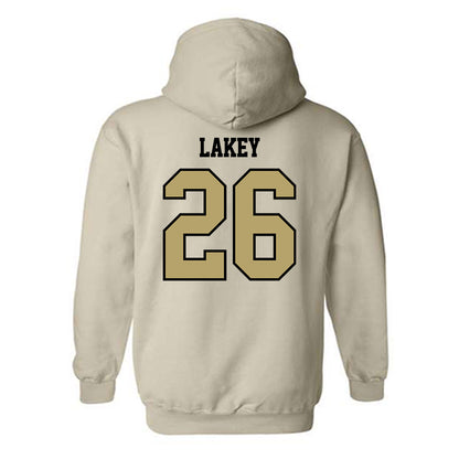 Lindenwood - NCAA Football : River Lakey - Classic Shersey Hooded Sweatshirt-1