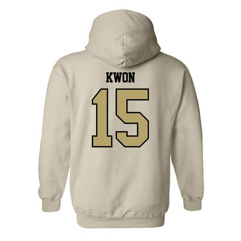 Lindenwood - NCAA Men's Basketball : Daniel Kwon - Classic Shersey Hooded Sweatshirt-1