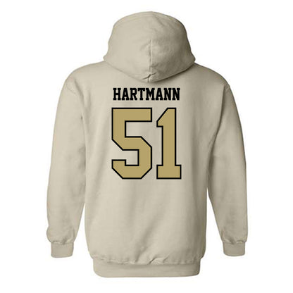 Lindenwood - NCAA Football : Brogan Hartmann - Classic Shersey Hooded Sweatshirt-1
