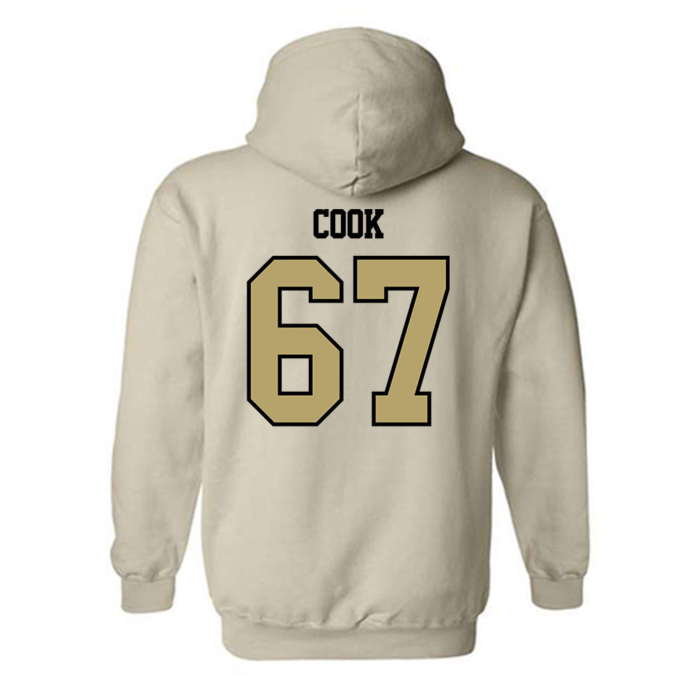 Lindenwood - NCAA Football : Connor Cook - Classic Shersey Hooded Sweatshirt-1