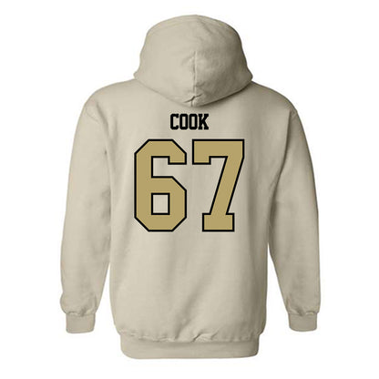 Lindenwood - NCAA Football : Connor Cook - Classic Shersey Hooded Sweatshirt-1
