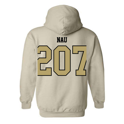 Lindenwood - NCAA Wrestling : Meleane Nau - Classic Shersey Hooded Sweatshirt-1