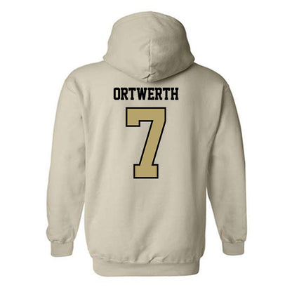 Lindenwood - NCAA Women's Volleyball : Lauren Ortwerth - Classic Shersey Hooded Sweatshirt-1
