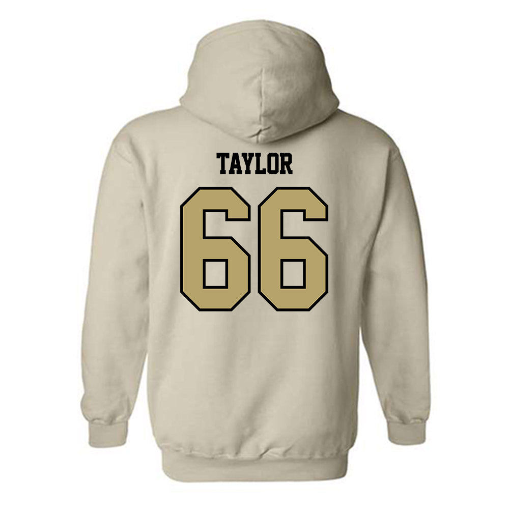 Lindenwood - NCAA Football : Aiden Taylor - Classic Shersey Hooded Sweatshirt-1