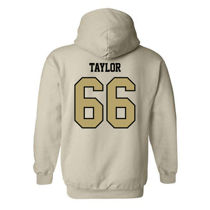 Lindenwood - NCAA Football : Aiden Taylor - Classic Shersey Hooded Sweatshirt-1