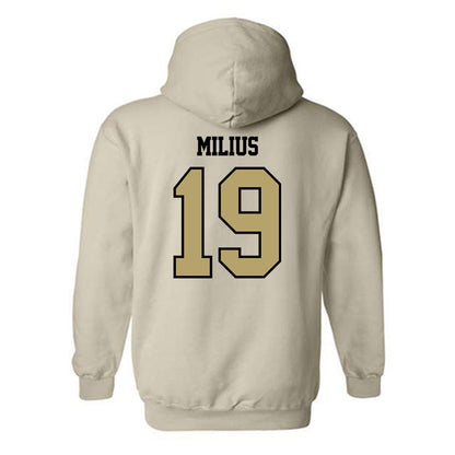 Lindenwood - NCAA Baseball : Ethan Milius - Classic Shersey Hooded Sweatshirt-1