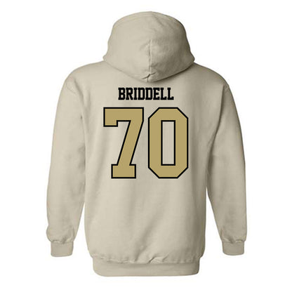 Lindenwood - NCAA Football : Carter Briddell - Classic Shersey Hooded Sweatshirt-1