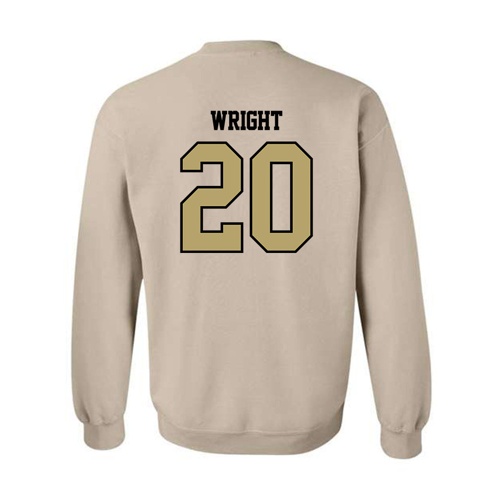 Lindenwood - NCAA Baseball : Luke Wright - Classic Shersey Crewneck Sweatshirt-1