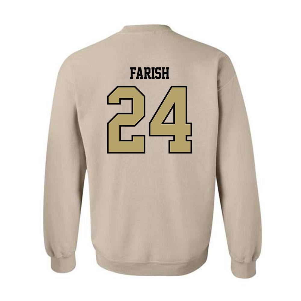 Lindenwood - NCAA Beach Volleyball : Dixie Farish - Classic Shersey Crewneck Sweatshirt-1