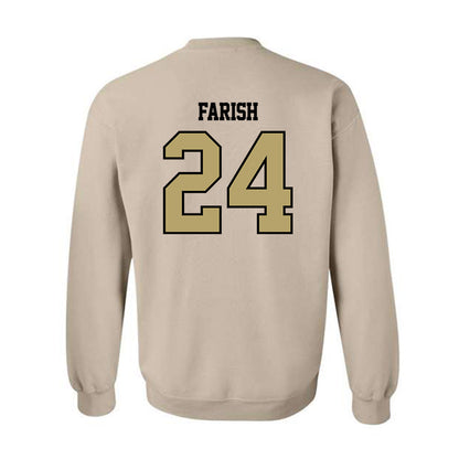 Lindenwood - NCAA Beach Volleyball : Dixie Farish - Classic Shersey Crewneck Sweatshirt-1