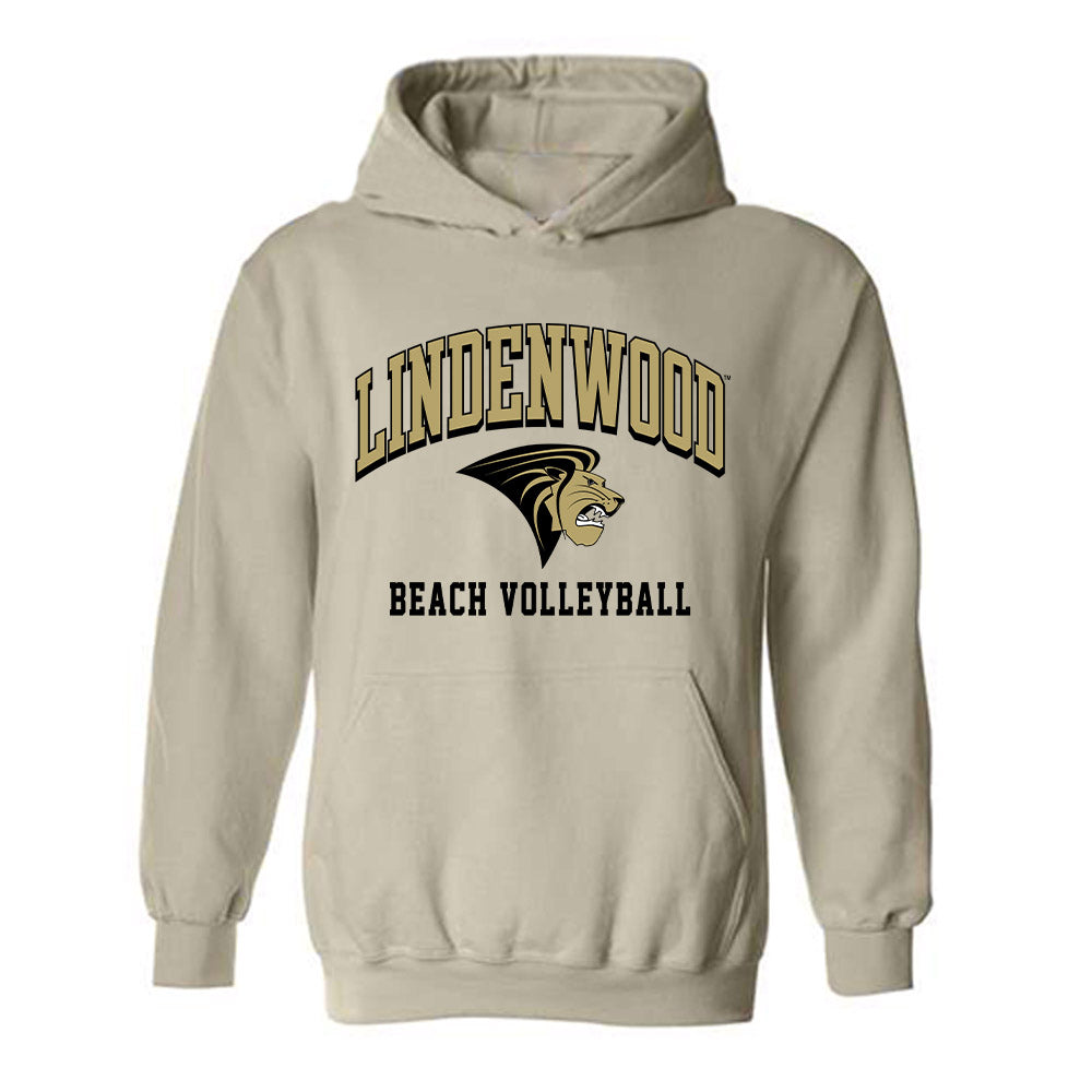 Lindenwood - NCAA Beach Volleyball : Dixie Farish - Classic Shersey Hooded Sweatshirt-0