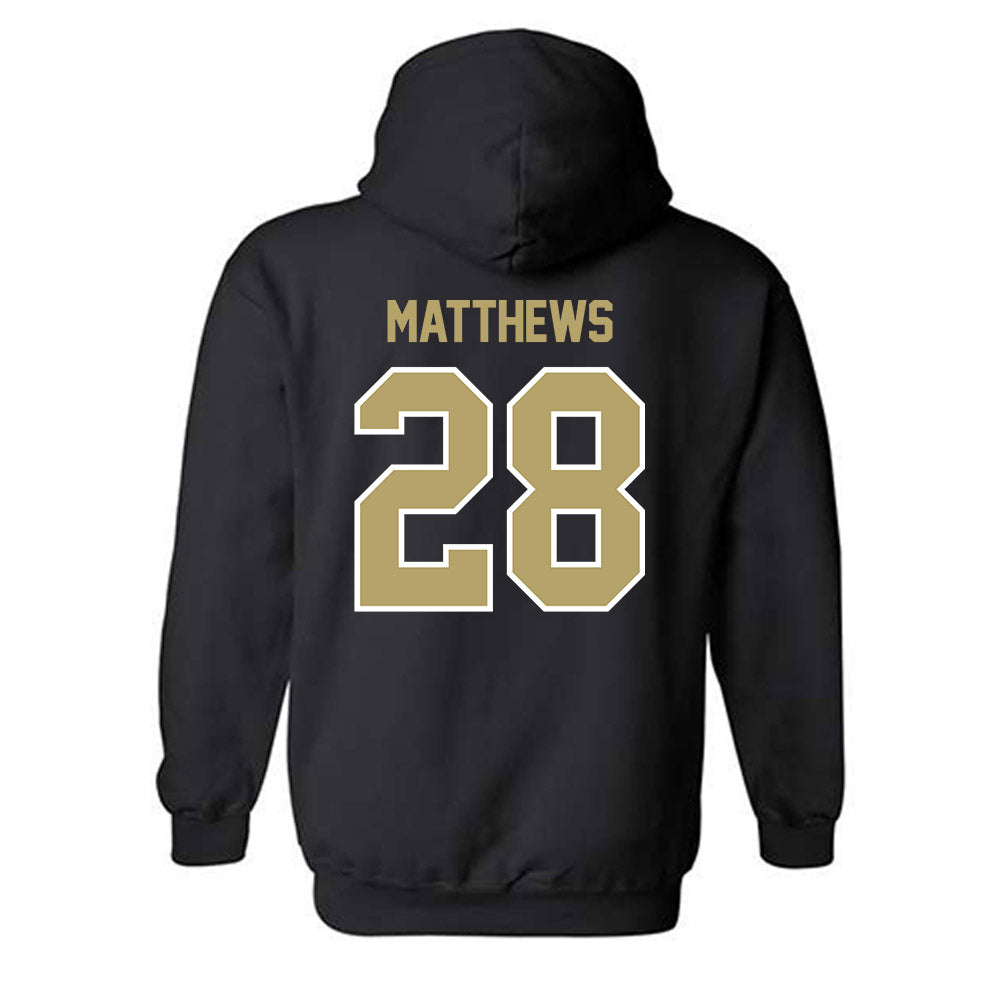 Lindenwood - NCAA Men's Soccer : Jordan Matthews - Classic Shersey Hooded Sweatshirt-1