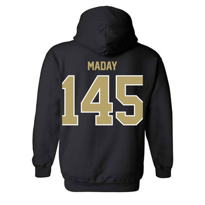 Lindenwood - NCAA Wrestling : Alex Maday - Classic Shersey Hooded Sweatshirt-1