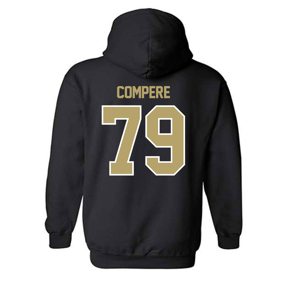 Lindenwood - NCAA Football : Nate Compere - Classic Shersey Hooded Sweatshirt-1
