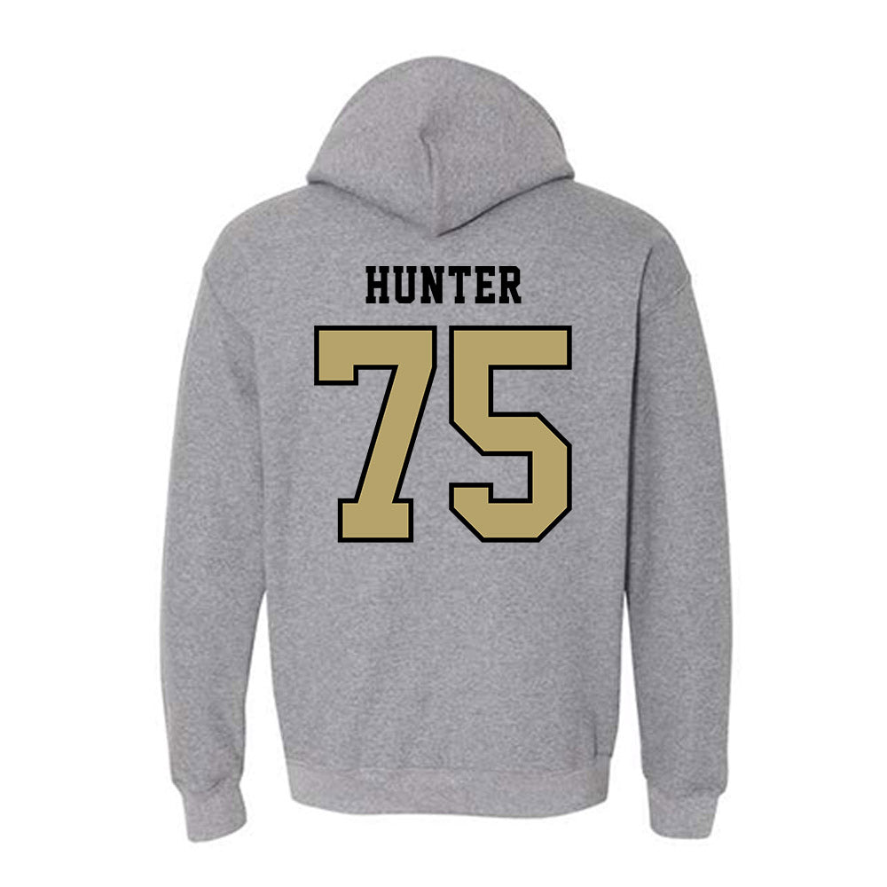 Lindenwood - NCAA Football : Logan Hunter - Classic Shersey Hooded Sweatshirt-1